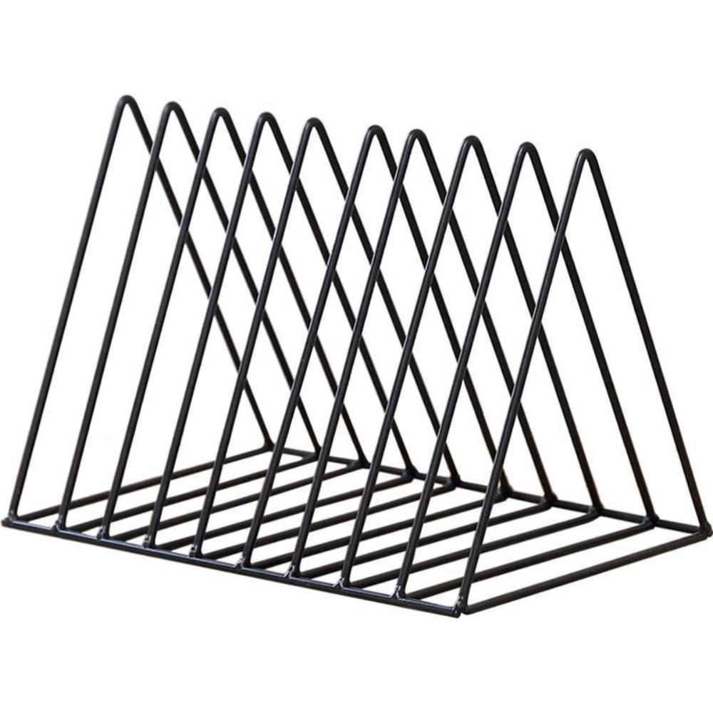 Magazine Triangle Bookcase Ins Style Newspaper Holder New Desktop Magazine Storage Rack Household