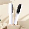Hair Straightener Brush 3 Temperatures Fast Heating Anti-Frizz Wireless Portable Women Fluffy Hair Straightening Styling Detangling Comb