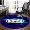 Manchester Football FC Print Round Rug, Washable Floor Carpet, For Entryway Dorm Laundry Room Office Study, Home Decor Birthday Christmas Gift