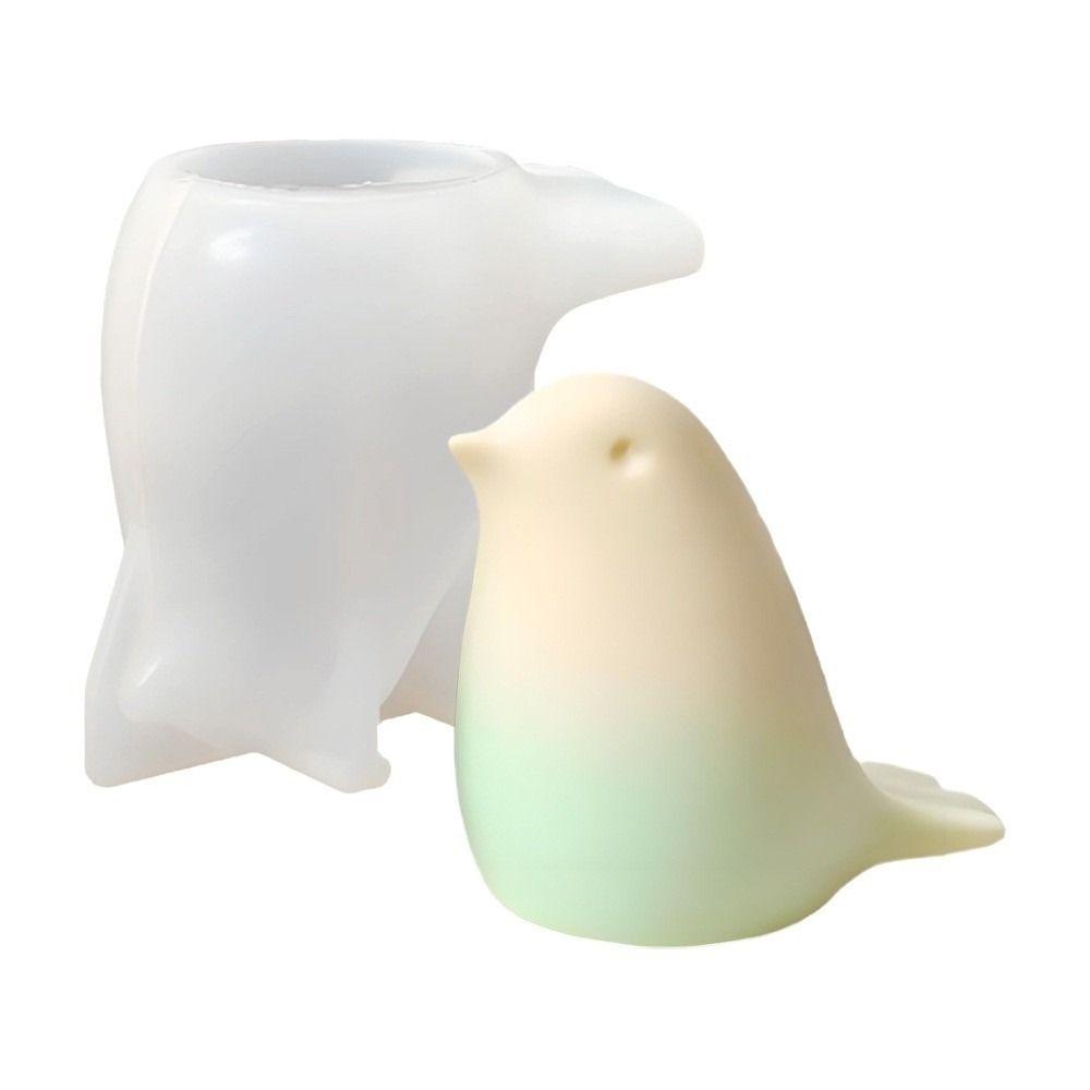 Silicone Silicone Candle Mold DIY Bird Mold New Animal Ornament Mold Home Decoration