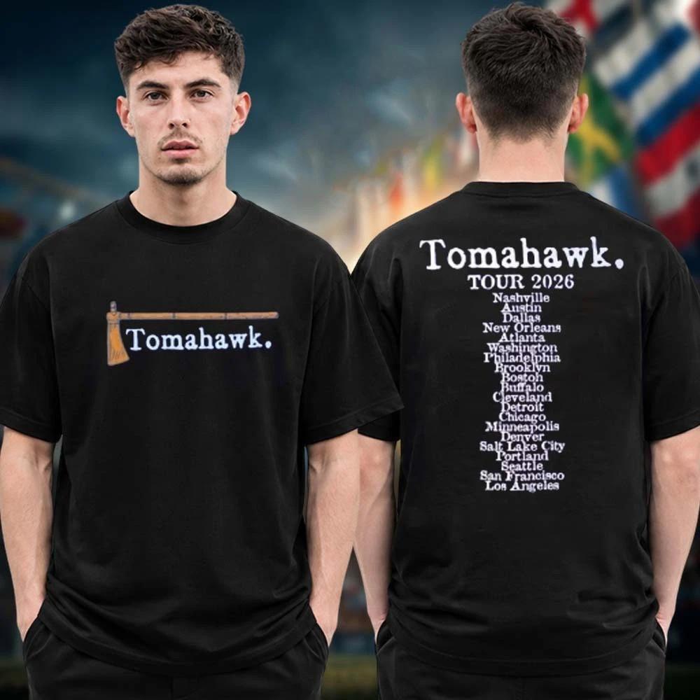 Tomahawk Merch US Tour 2026 Tour Unisex T-Shirt