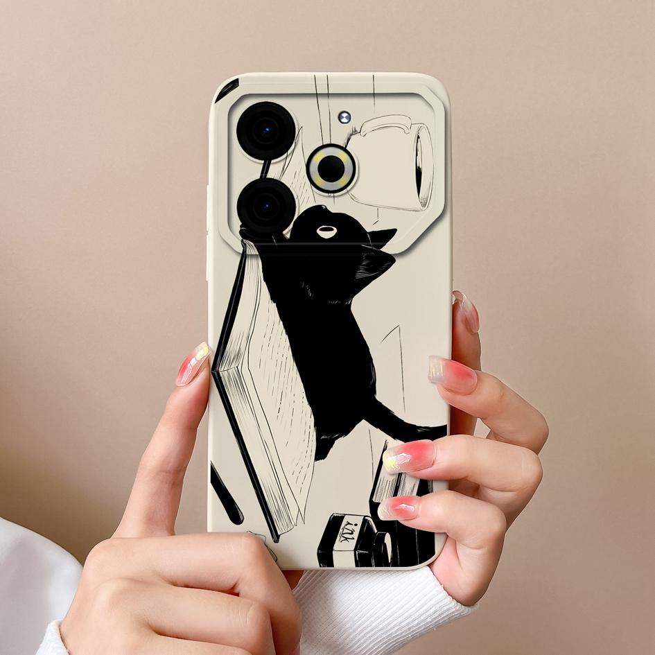 Чехол для телефона Tecno Camon 30 Pro Spark 20 Pop 8 Hot 40i Pova 6 Neo, задние чехлы с красивыми цветами и растениями, мягкий силиконовый бампер с защитой от падения, корпус корпуса