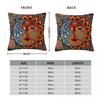 Sun Huichol Mexican Pillowcase Polyester Linen Velvet Pattern Zip Decor Throw Pillow Case Sofa Cushion Cover