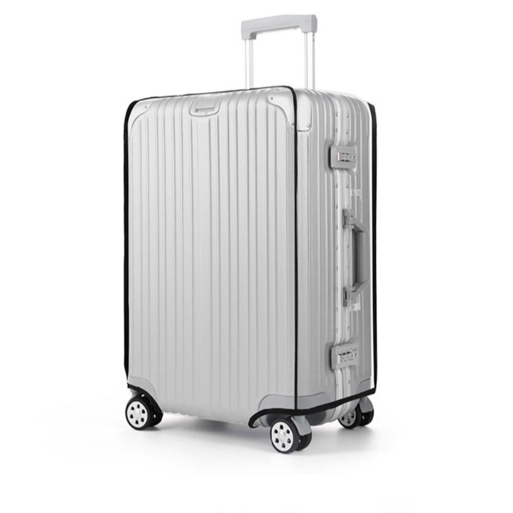 Clear Suitcase Cover Waterproof Dustproof Cover Thickened Luggage Protector Cover Trolley Case