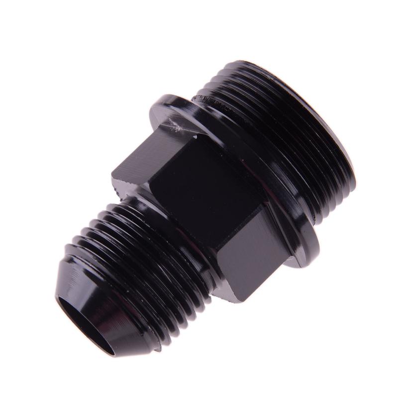 Black Car Rear Breather Fittings & Block Plug Kit Aluminum Alloy Fit for Honda Integra B16 B18 Catch Can AN10-M28