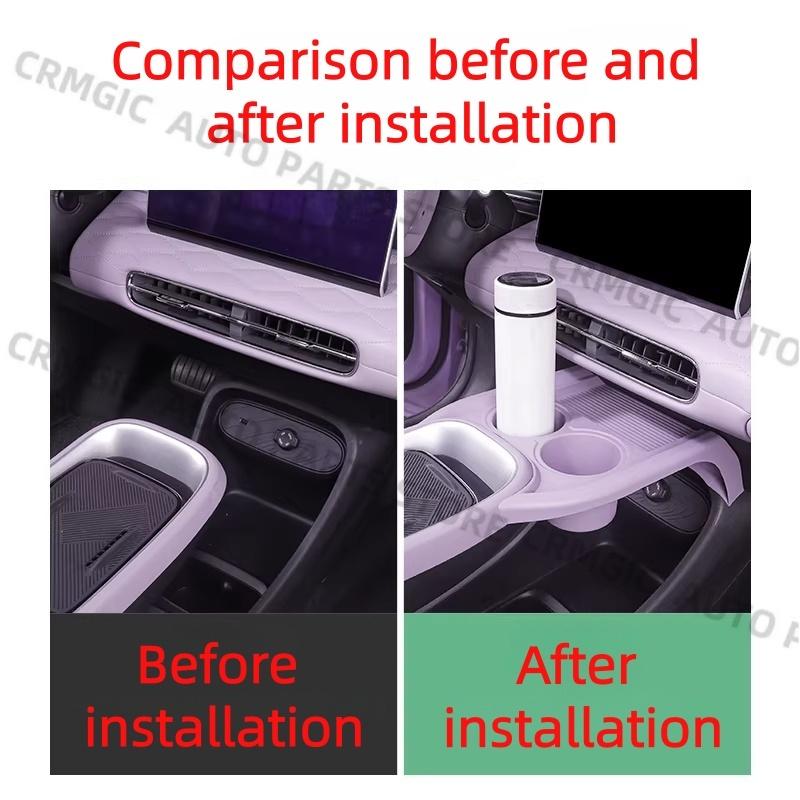 Car Storage Box For Dongfeng NAMMI01 Nano 01 Cup Holder