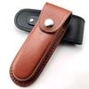 Brown Leather Leather Sheath Pocket Fixed Sheath Pouch Bag  Camping Accessory