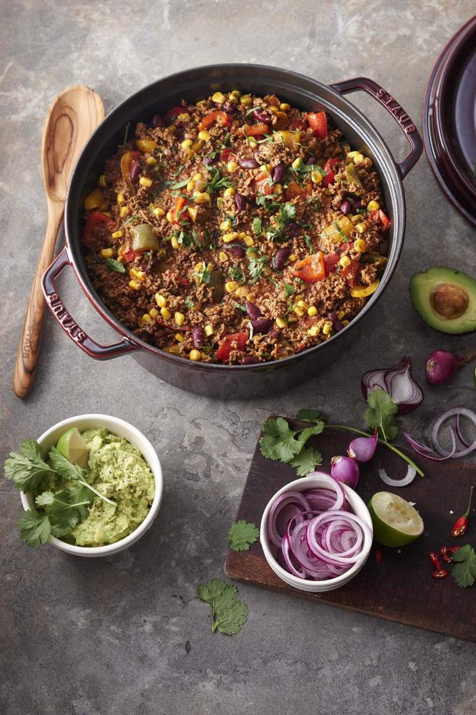 Staub Cocotte Round Grenadine Red Large Hand Cast Enamel Pot IH Compatible Japanese La Cocotte Round "Pico 28cm" [Authorized Product] 40509-362