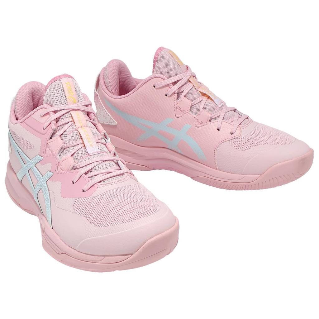 Asics Кроссовки для баскетбола Gel-Fastblaze, удобные, дышащие, поддерживающие, с упругим сцеплением, унисекс, цвет Pink Salt 1063A109-700