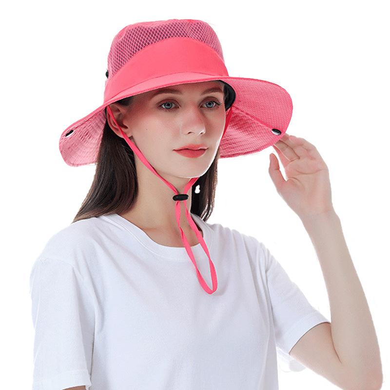 Новая летняя мужская шляпа рыбака для верховой езды, альпинизма, рыбалки, солнцезащитная шляпа, шляпа от солнца, уличная рыбацкая шляпа