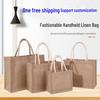 Custom Burlap, Linen, and Jute Tote Bags - Eco-Friendly Custom Logo and Gift Canvas Options