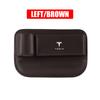 ELSUM1 1pc PU Leather Car Seat Gap Bag Console Crevice Filler Side Storage Box Valver Cap For Tesla Model 3 Y S Roadster Coil WYE
