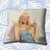 F-Freya Skye Singer Pillow Case Short Plush Sofa Decorative Gift Home Double-Sided Printing Cushio