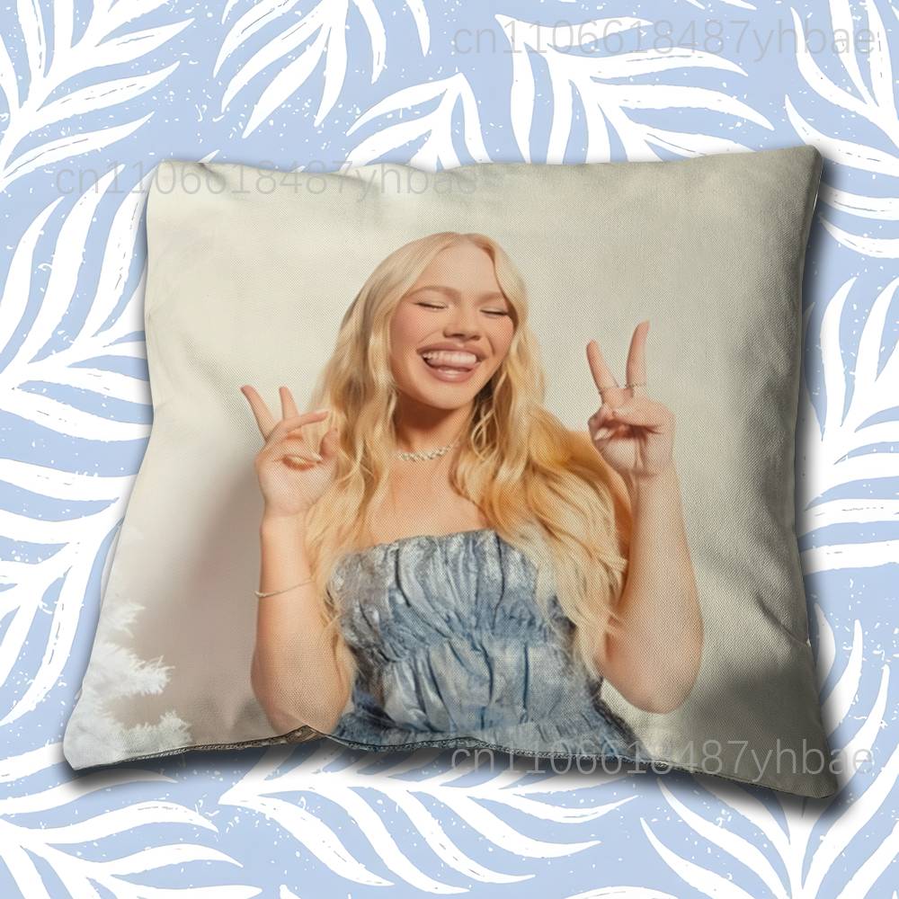 F-Freya Skye Singer Pillow Case Short Plush Sofa Decorative Gift Home Double-Sided Printing Cushio