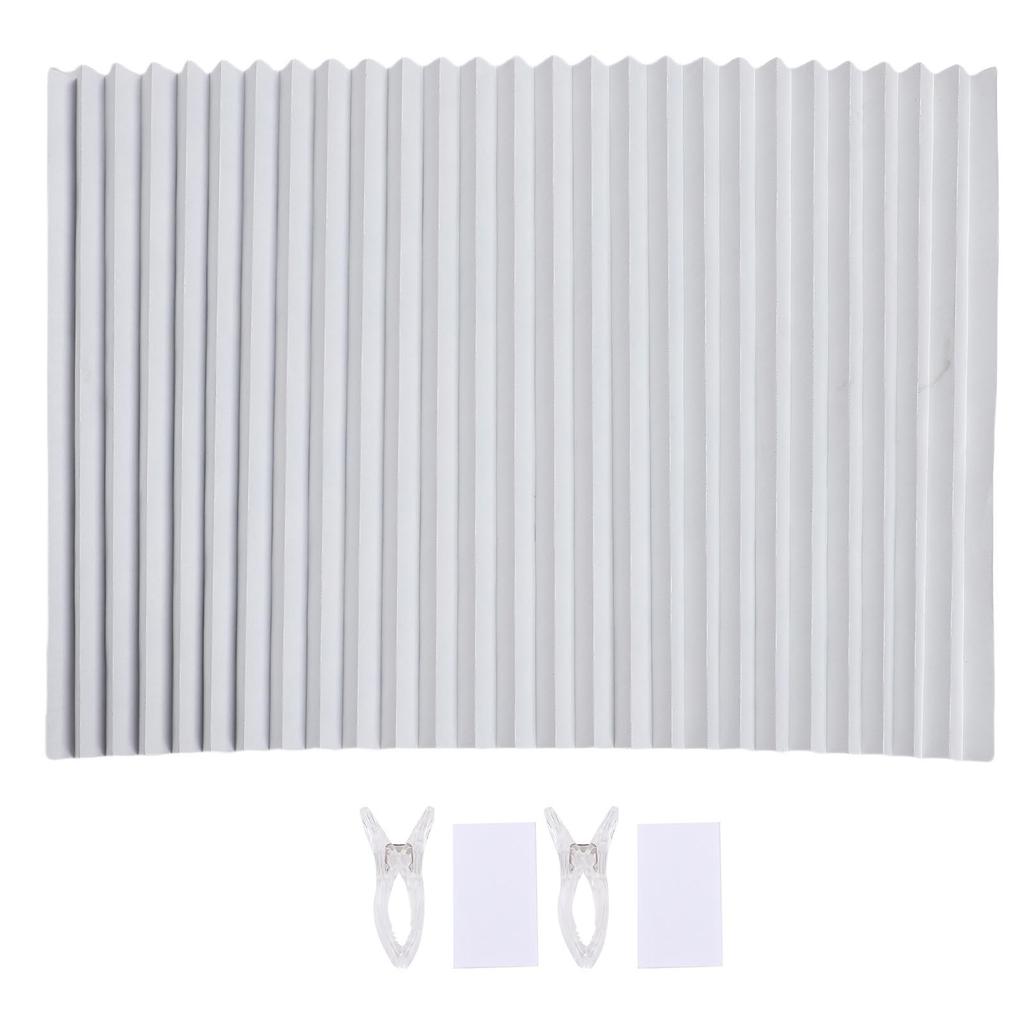 Плиссированные шторы для автодома, солнцезащитные, на липучке, нетканые, затемняющие, для окон, шторы для туристического прицепа, автодома, 60x150 см