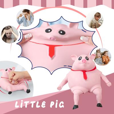 Новинка игрушка, игрушка свинья мягкая и эластичная декомпрессионная игрушка, расслабьтесь и растяните стресс свинья игрушка для снятия стресса для детей и взрослых