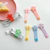 Cute Silicone Flower Cable Organizer for IPhone Data Line Buckle Winder Cable Wire Protector Earphone Wire Organizer Cord Holder
