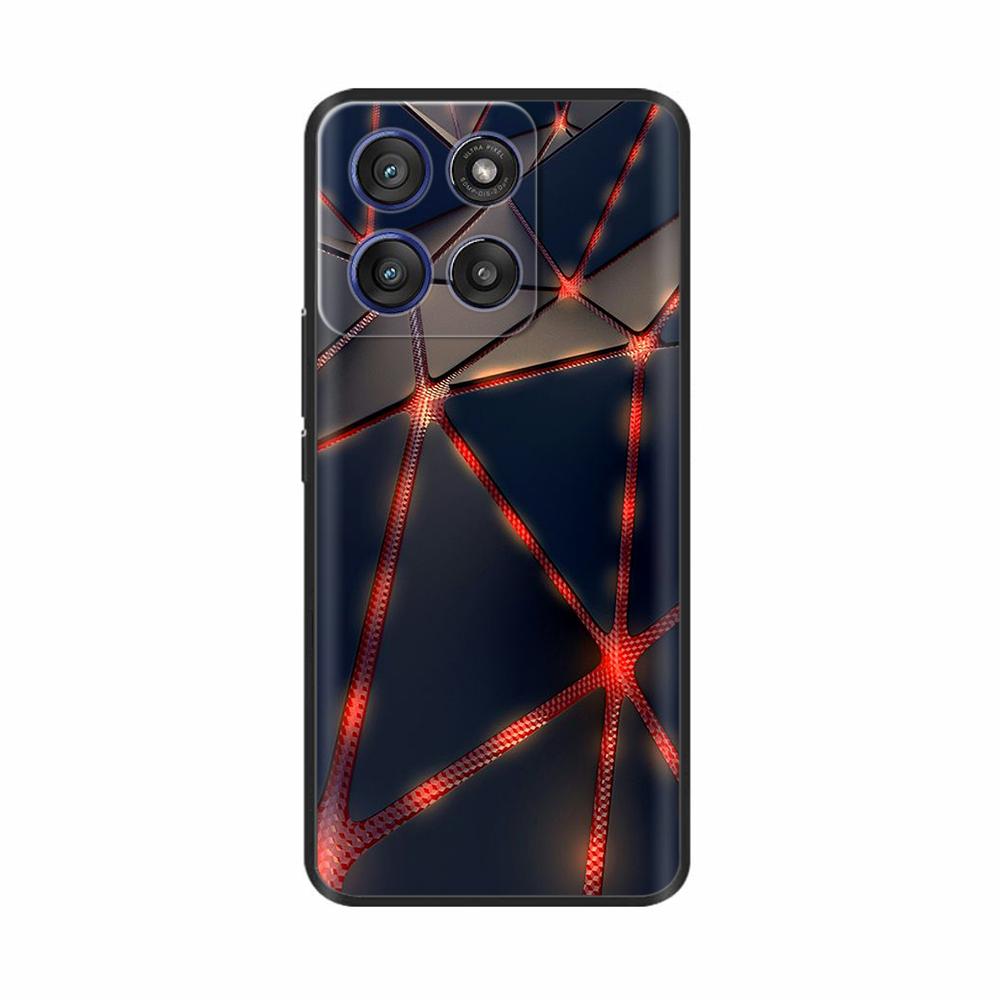 Для Motorola Moto Edge 60 Fusion Чехол Edge60 Fusion Мягкий Милый Силиконовый Чехол ТПУ Задняя Крышка Чехол для Moto Edge 60 Fusion Чехлы