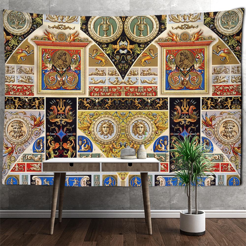 Мандала узор настенный хиппи Тапиз психоделический тайна настенная роспись гобелен гостиная спальня искусство домашний декор