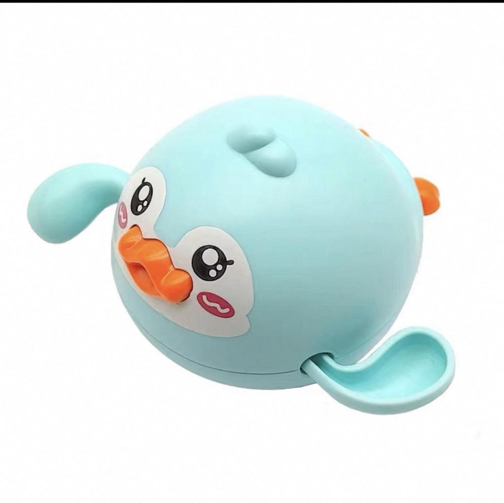 Заводные игрушки для ванной: Желтая утка и черепаха рыба-клоун для детей