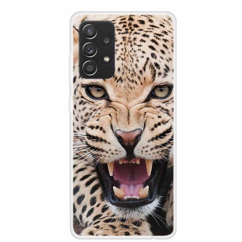 For Samsung Galaxy A33 5G Case Animals Silicone TPU Soft Phone Back Cover Case For Samsung A 33 5G Funda Shockproof Bumper Coque