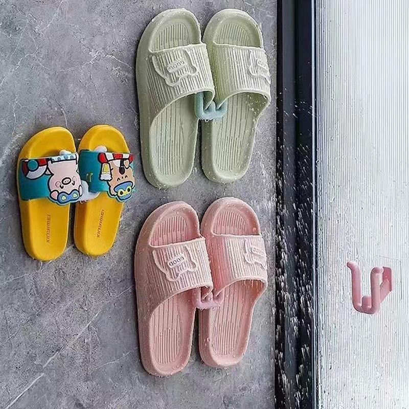 1 шт. вешалка для тапочек без перфорации, простой крючок для ванной комнаты, дренажная стойка для унитаза