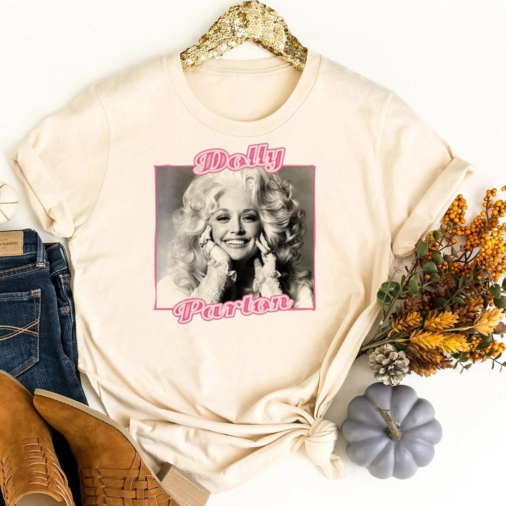 Dolly Parton t-shirt femme dollette 2000s meme t shirt y2k japan meme kawaii graphic