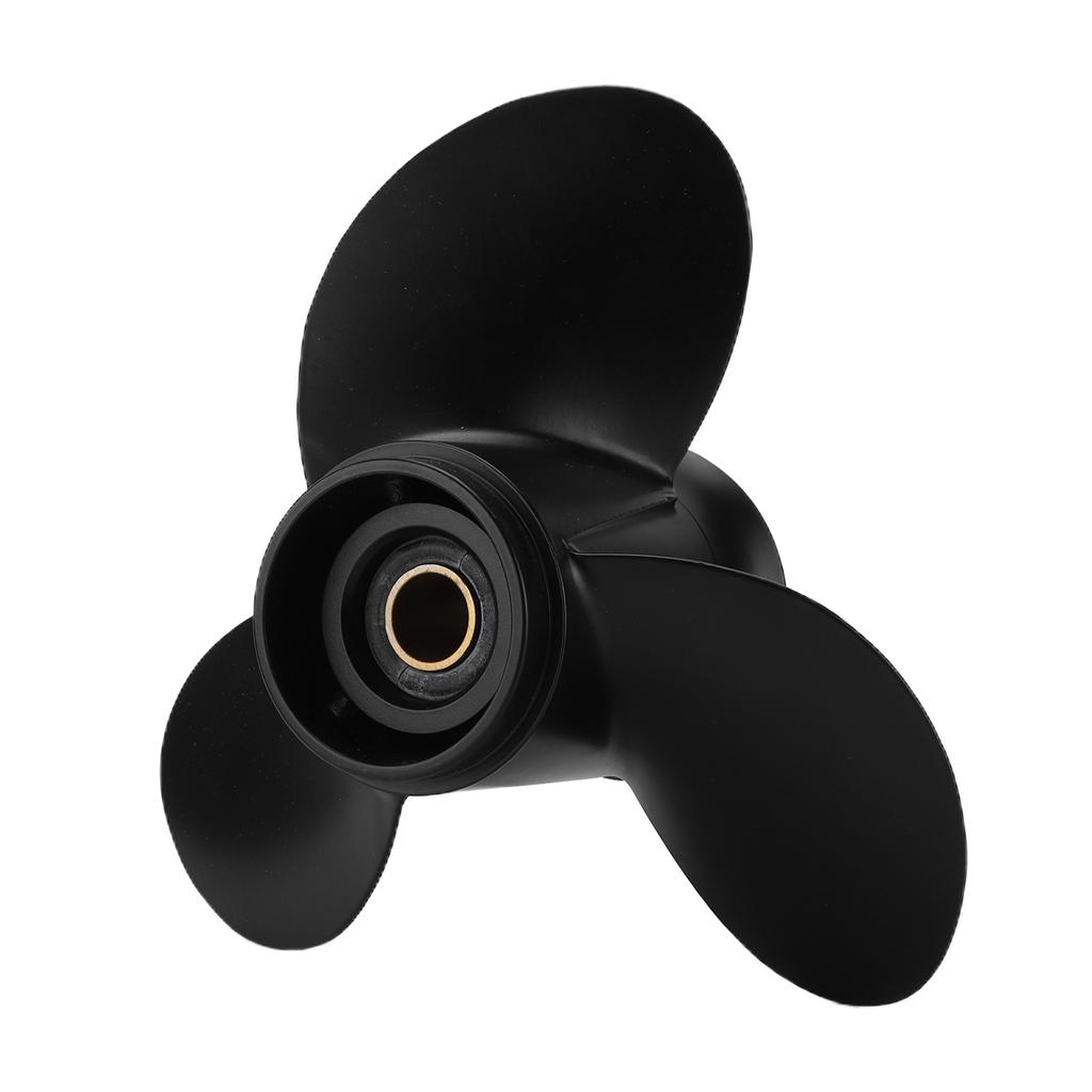 Outboard Propeller 3 Blades 10 1 4in Diameter 14 Tooth Aluminium Alloy Replacement for Johnson 15‑35HP