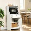 Practical Standing Cabinet with Door and Drawer, Elegant Kitchen Cabinet, Functional Storage Cabinet (only with storage cabinet)