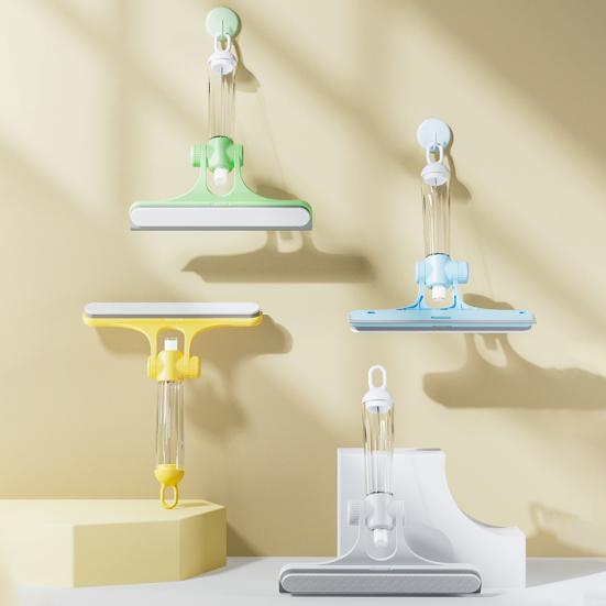 Скребок для мытья стекол 3-в-1 с распылителем, эргономичной ручкой, профессиональный скребок для чистки, набор скребков для окон