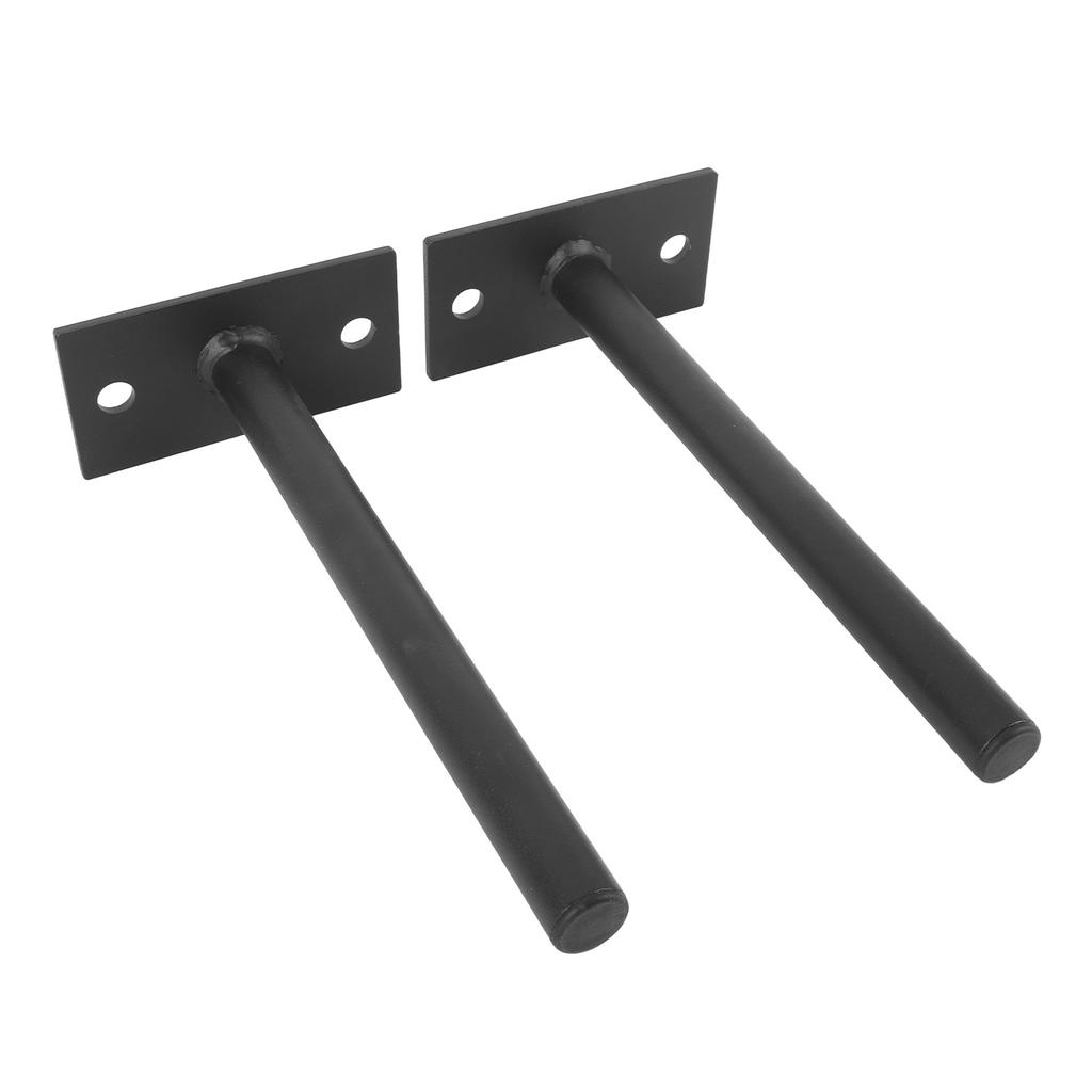 2pcs Wall Mounted Weight Plate Holder Wall Weight Storage Rack Alloy Steel Construction Diameter 1.0