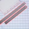Measuring Tool Metric Imperial Drawing Metric/Inch Double Sided Straight Ruler Stainless Steel