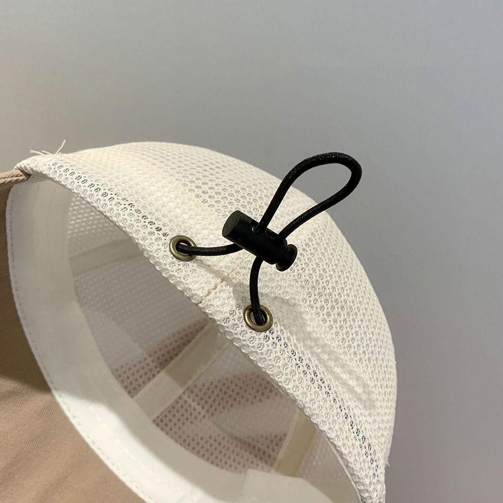 Adjustable Strap Baby Baseball Cap Hollow Peaked Visor Cap Fashion Panama Hat Summer