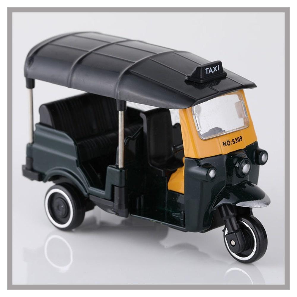 Klt 1:43 Thai Tricycle Tuk-Tuk Car Model Kids Toys For Boys Kids Toys Cars Toys