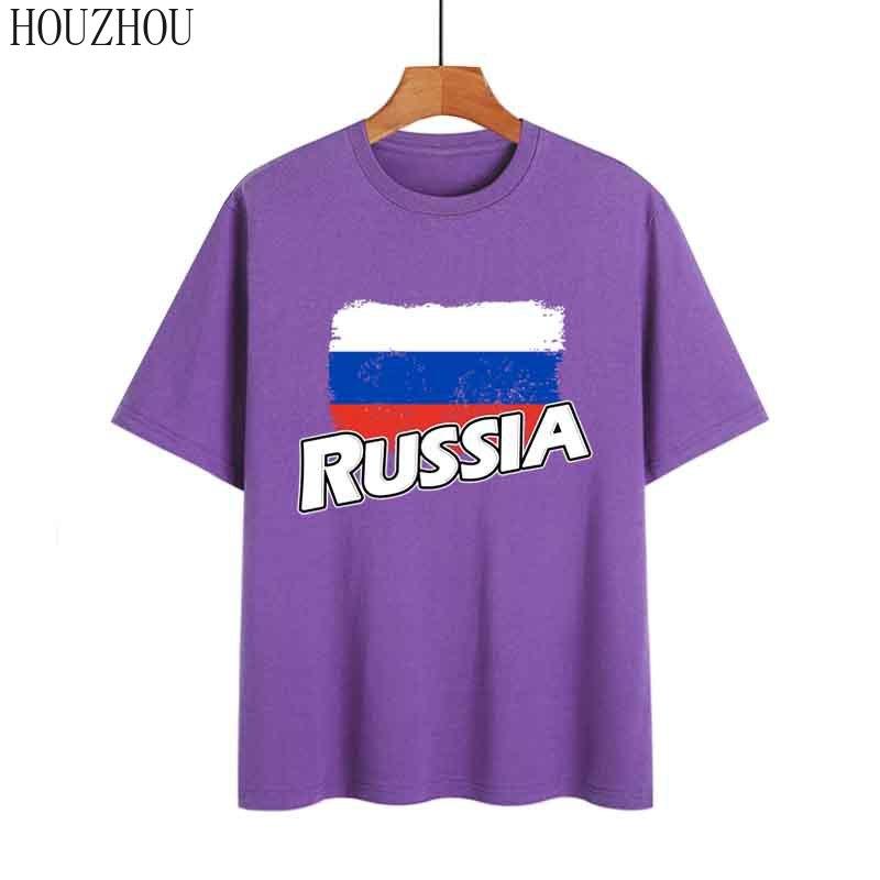 HOUZHOU Футболка с принтом унисекс, русский день победы, белая, классическая, повседневная, с коротким рукавом, летние Ulla Ins, топы больших размеров