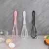 8-Inch Silicone Wire Egg Beater Whisk for Baking