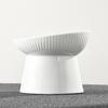 Ceramic Cat Bowl Slanted/Flat Mouth Dog Food Feeding Basin Pet High Foot Bowl  Neck Protection