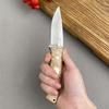 Damascus Knife Boning Meat Cutting Fruit Vegetables Kitchen Knives Damascus Steel Wooden Handle Utility Knives Chef Cooking Tool