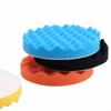 4Pcs Car Polishing Pad Kit 3/4/5/6/7 Inch Self-Adhesive Buffing Wheel Car Detailing Waxing Sponge Pads Auto Care Cleaning Tool
