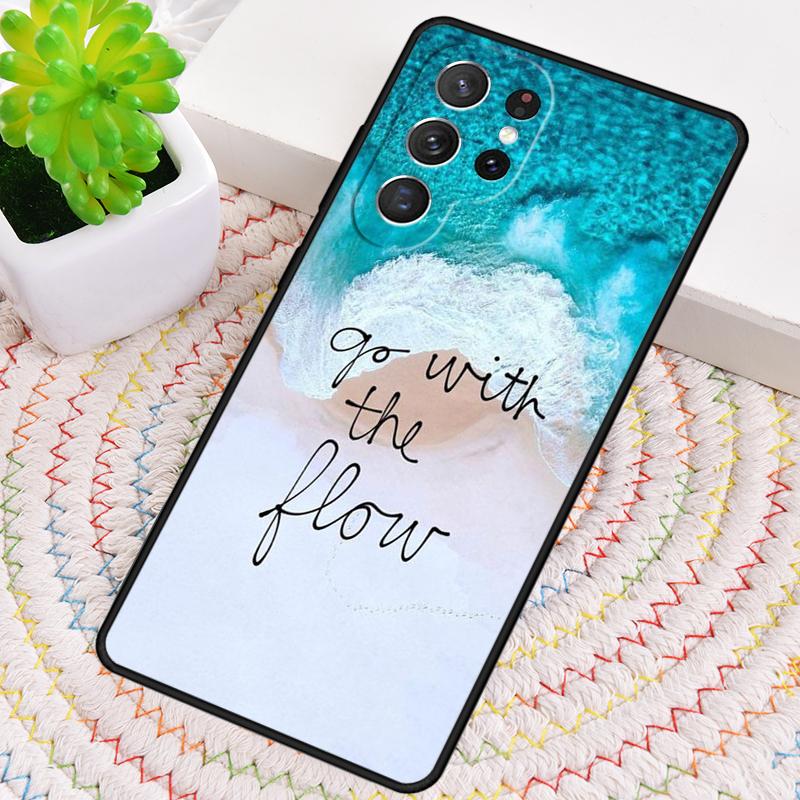 Летний чехол для телефона с пляжным дизайном для Samsung Galaxy note 10 pro S26 Ultra S23 S24 FE S25 S21 S22 PLUS ударопрочный чехол