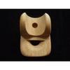 Saomui Nose Flute, Natural Wood