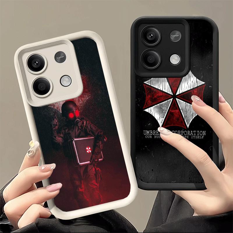 R-Resident-Evil Game Soft Phone Case for Xiaomi Redmi Note 15 14 13 12 11 Pro Plus 10S 11S 4G 11T 5G Shell Silicone Funda