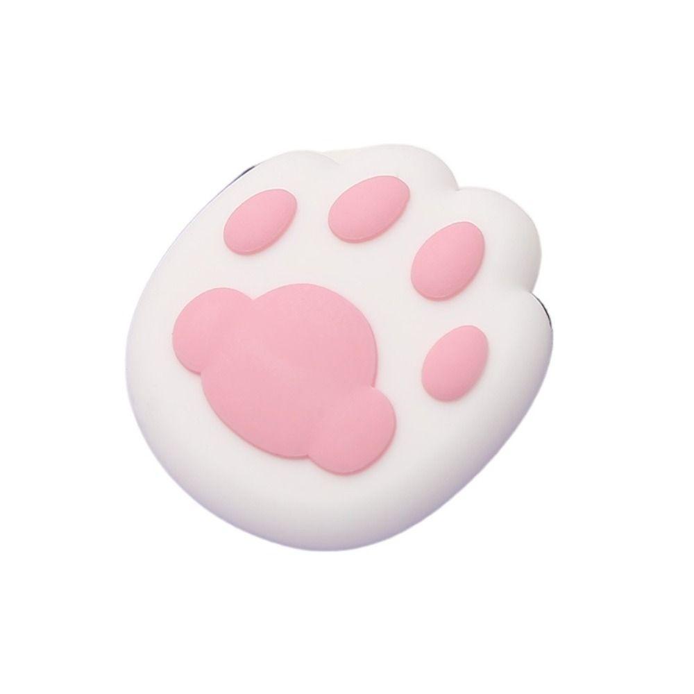 2Pc Cat Claw Door Handle Bumper Wall Protector Door Stopper Cartoon Door Crash Pad Furniture