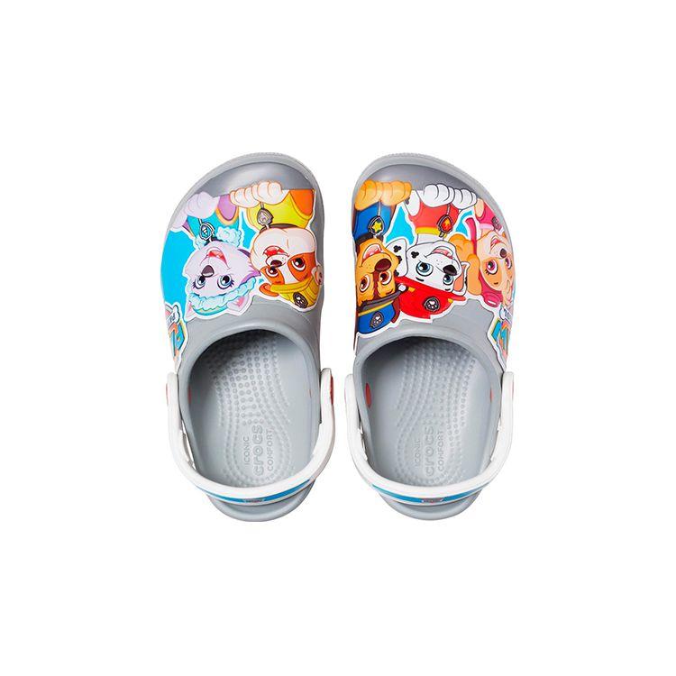 Crocs Кроксы Щенячий патруль Детская обувь Серый Синий 206276-007