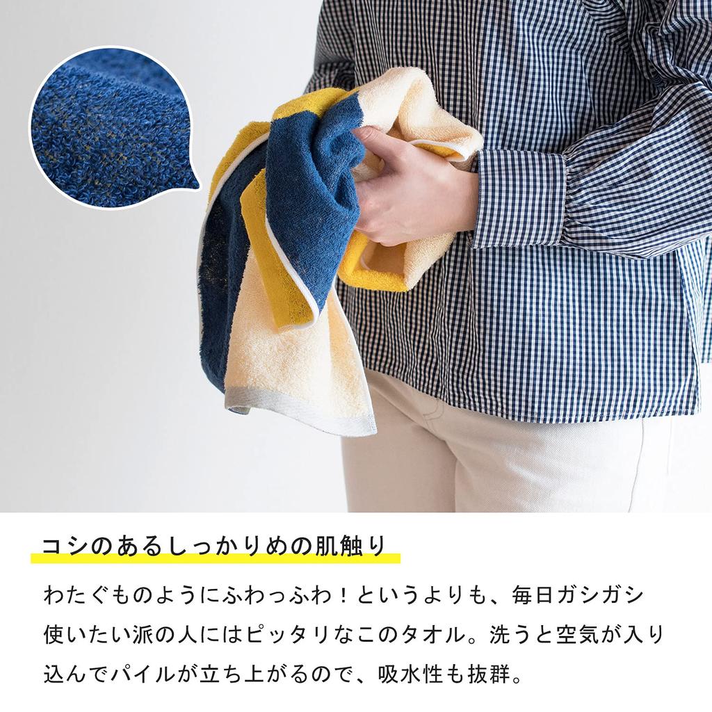 Сертифицированный набор полотенец для лица Bloom Imabari Towel из 4 коктейльных полотенец, сделано в Японии (Все цвета)