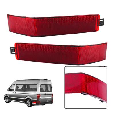 Задние отражатели бампера 2 шт. для Crafter 2017 и для моделей Mantge TGE OEM 7C0945105 7C0945106 Высокая видимость Замена