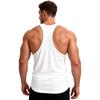 Summer Men's Y-Back Muscle Tank Tops Quick Dry Sleeveless Gym Workout Shirt Bodybuilding Training Fitness Stringer Vest