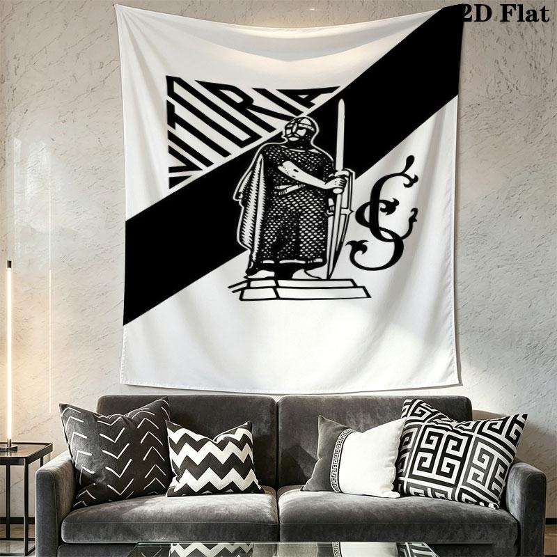 Vitoria Vibe Wall Hanging Printed Fabric Blanket Decorative Tapestries for Bedroom Living Room Home Decor