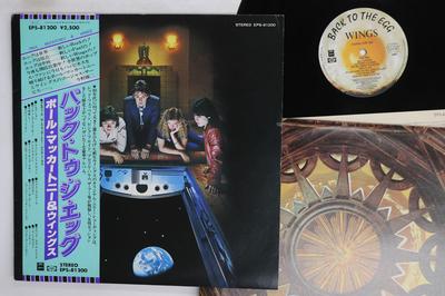 Виниловая пластинка PAUL MCCARTNEY WINGS Back To The Egg EPS81200 EMI 1979 Япония Obi Рок Б/у