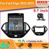 9.7" Vertical Style Tesla Screen Car Radio For FORD FIGO ASPIR KA 2015-2020 GPS Navigation Multimedia Video Player Carplay 2din